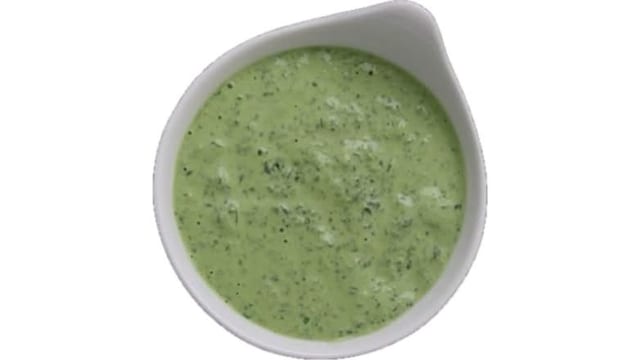 Cilantro Sauce.