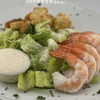 Caesar Salad with Shrimp